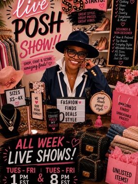 LIVE SHOW•Tuesday-Friday 1pm & 8pm show•